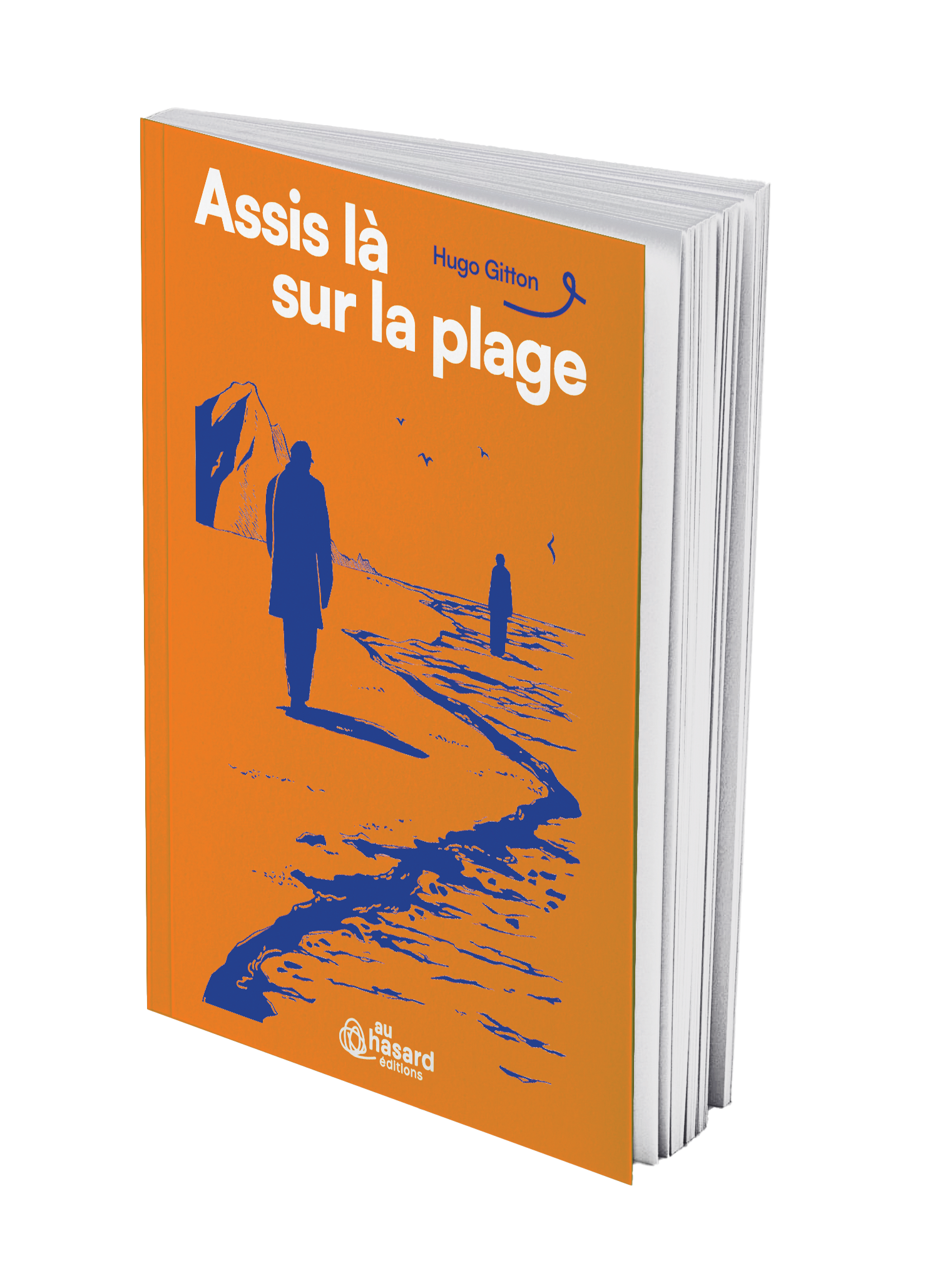 Assis là sur la plage